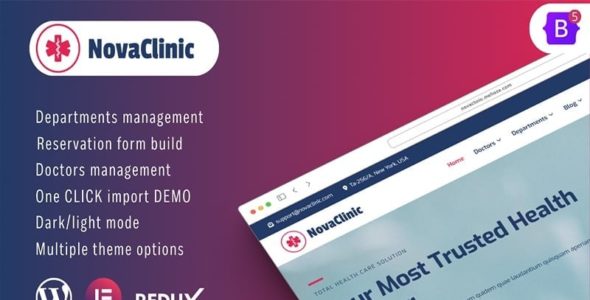 NovaClinic (TemplateMonster)