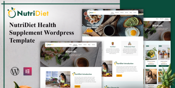 Nutrition (TemplateMonster)