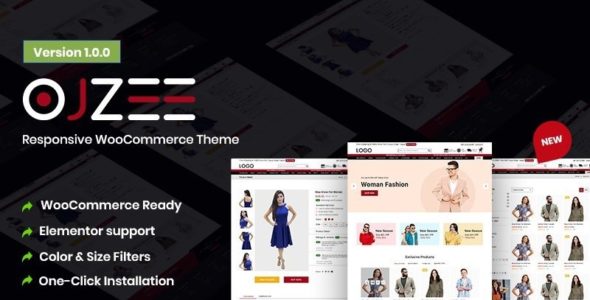 Ojzee Fashion (TemplateMonster)