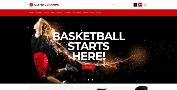 Olympicchamps (TemplateMonster)