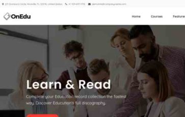 OnEdu (screenshot desktop)