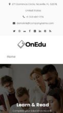 OnEdu (screenshot mobile)