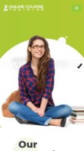 Online Course And Training (screenshot mobile)