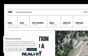 Orbe (screenshot desktop)