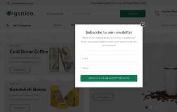 Organico (WebiBazaar) (screenshot desktop)