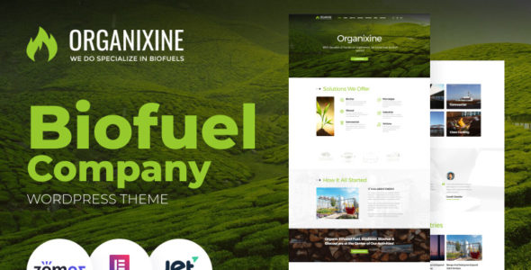 Organixine (TemplateMonster)