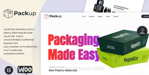 Packup (TemplateMonster)