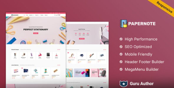 Papernote (TemplateMonster)