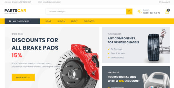 PartsCar (TemplateMonster)