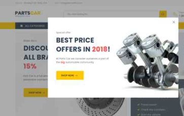 PartsCar (screenshot desktop)