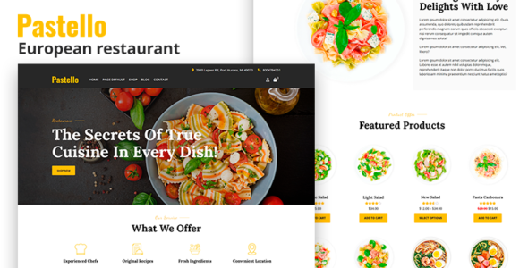 Pastello (TemplateMonster)