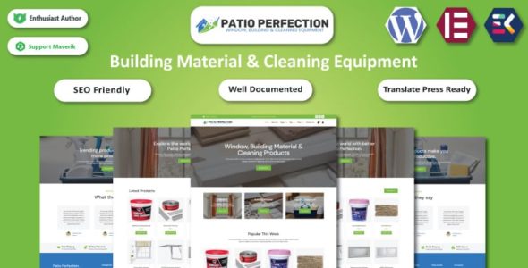 Patio Perfection (TemplateMonster)