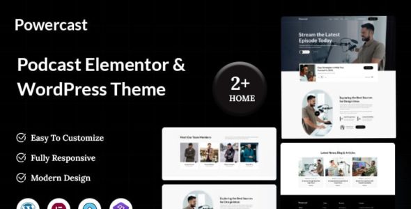 Pawercast (TemplateMonster)