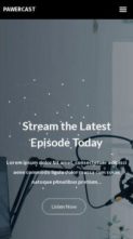 Screenshot Mobile Pawercast (screenshot mobile)
