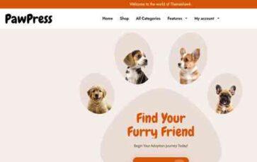 PawPress (screenshot desktop)