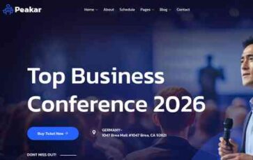 Peakar (screenshot desktop)