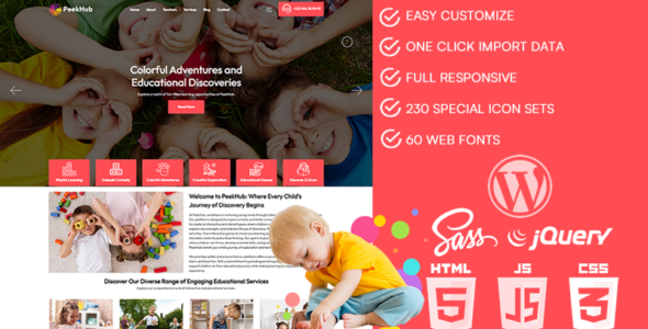 PeekHub (TemplateMonster)