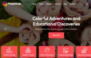 PeekHub (screenshot desktop)