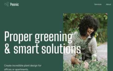 Peonic (screenshot desktop)