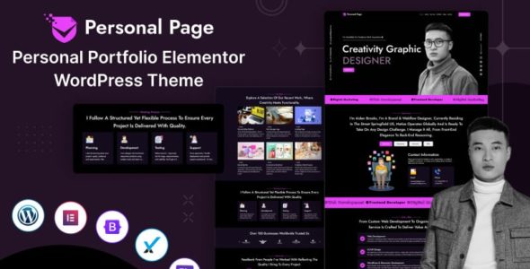 Personal Page (TemplateMonster)