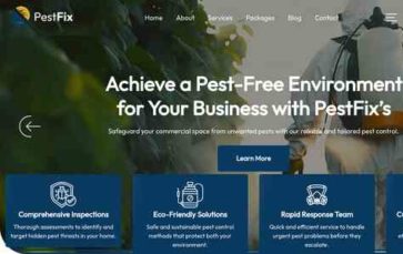PestFix (screenshot desktop)