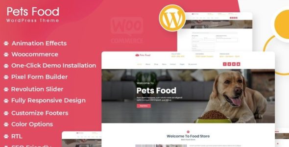 Pets Food (TemplateMonster)