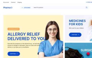 Pharma (Zemez) - (screenshot desktop)