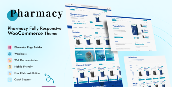 Pharmacy (TemplateMonster)