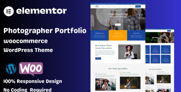 Photographer (TemplateMonster)