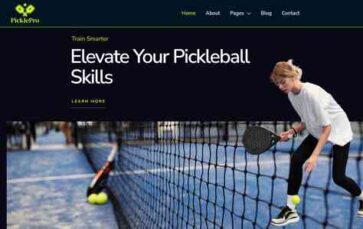 PicklePro (screenshot desktop)