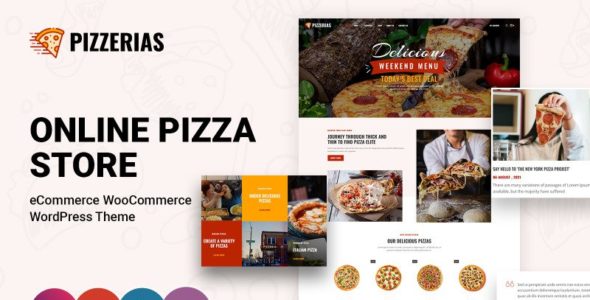 Pizzerias (TemplateMonster)