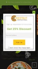 Pizzonic (screenshot mobile)