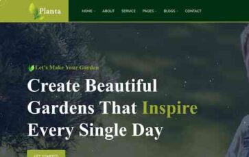 Planta (ThemeHunt) - (screenshot desktop)