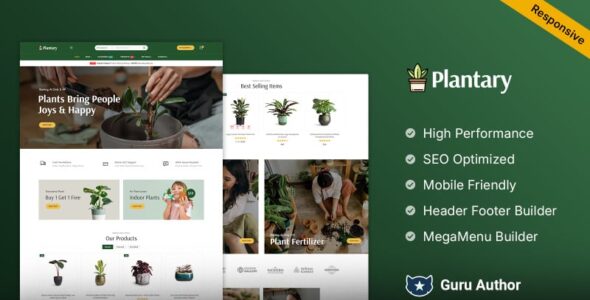 Plantary (TemplateMonster)