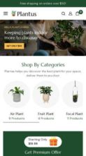 Plantus (screenshot mobile)