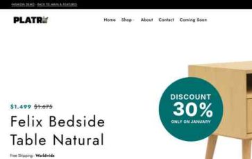 Platrxyz (screenshot desktop)