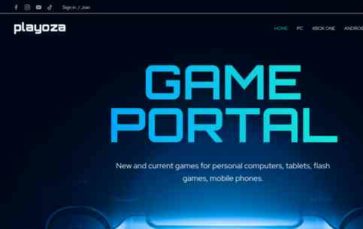Playoza (screenshot desktop)
