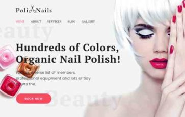 PoliNails (screenshot desktop)