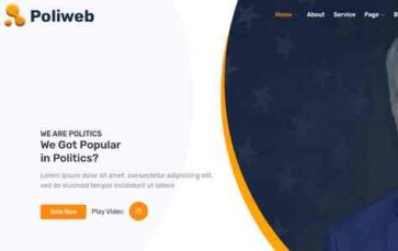 Poliweb (screenshot desktop)
