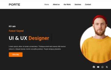 Porte (screenshot desktop)