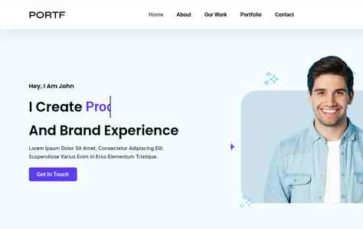 Portf (screenshot desktop)