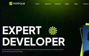 Portfolia (screenshot desktop)