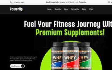 PowerUp (UI Paradox) - (screenshot desktop)