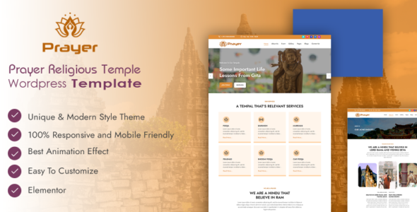 Prayer (TemplateMonster)