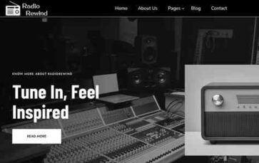 RadioRewind (screenshot desktop)