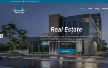 Real Estate (Marketing Mindz) (screenshot desktop)