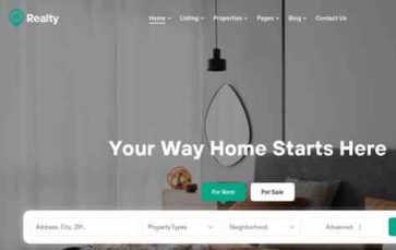 Realty (Corp Themes) (screenshot desktop)