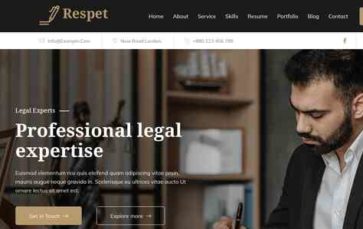 Respet (screenshot desktop)