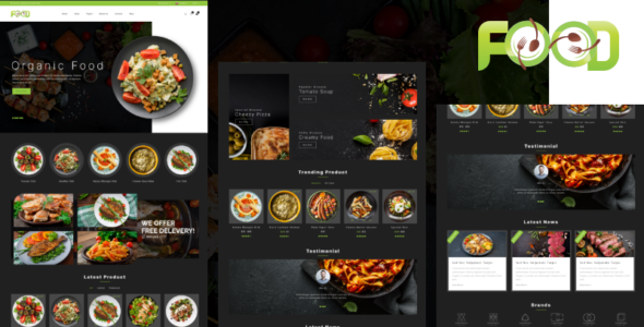 Restofood (TemplateMonster)