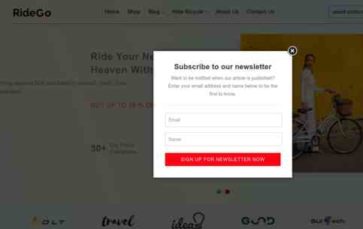 RideGo (screenshot desktop)